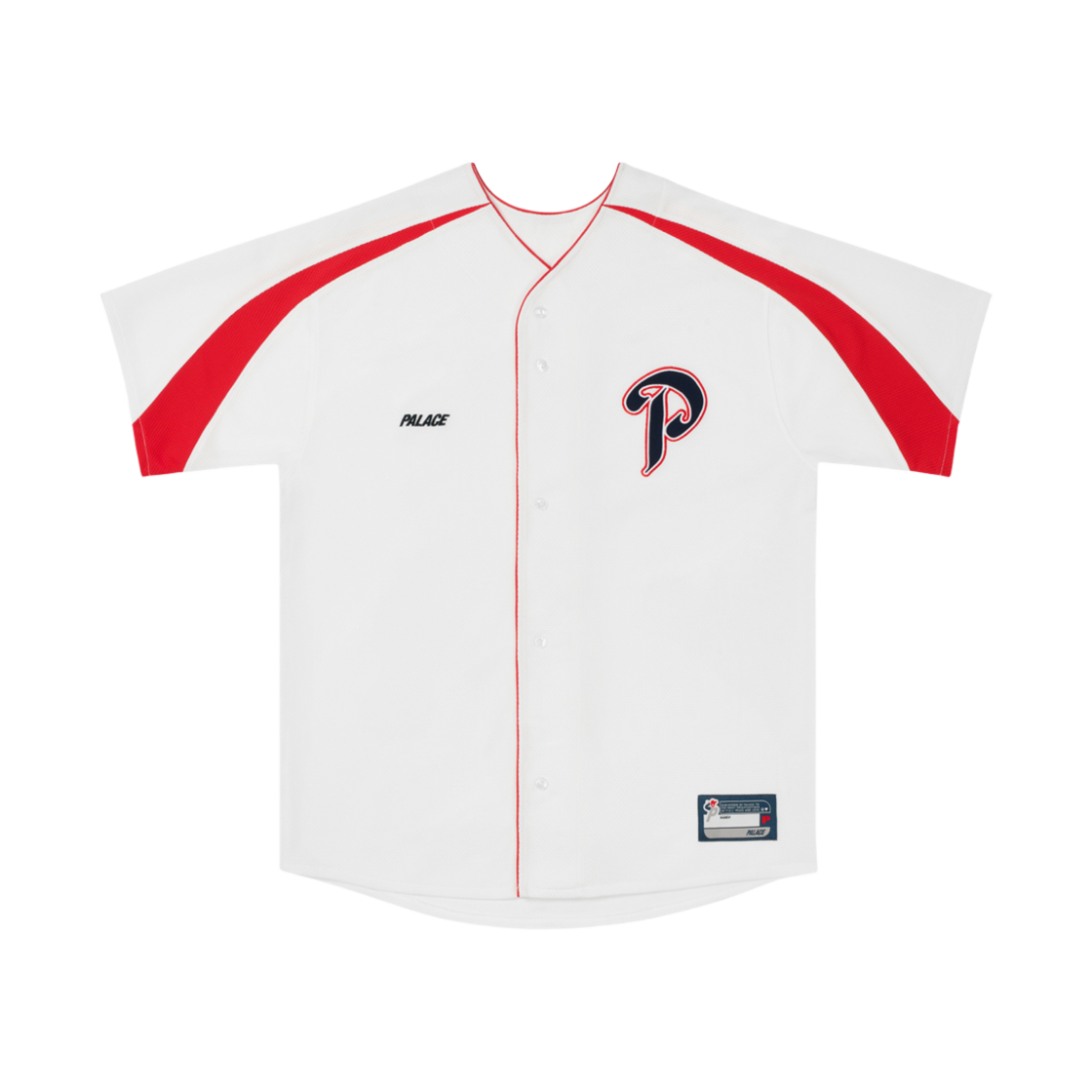 - Palace P Paseball Jersey White - 24FW
