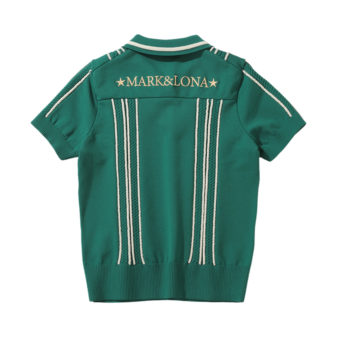 (W) 마크 앤 로나 에스쁘아 니트 폴로 그린((W) Mark & Lona Espoir Knit Polo Green) - 2