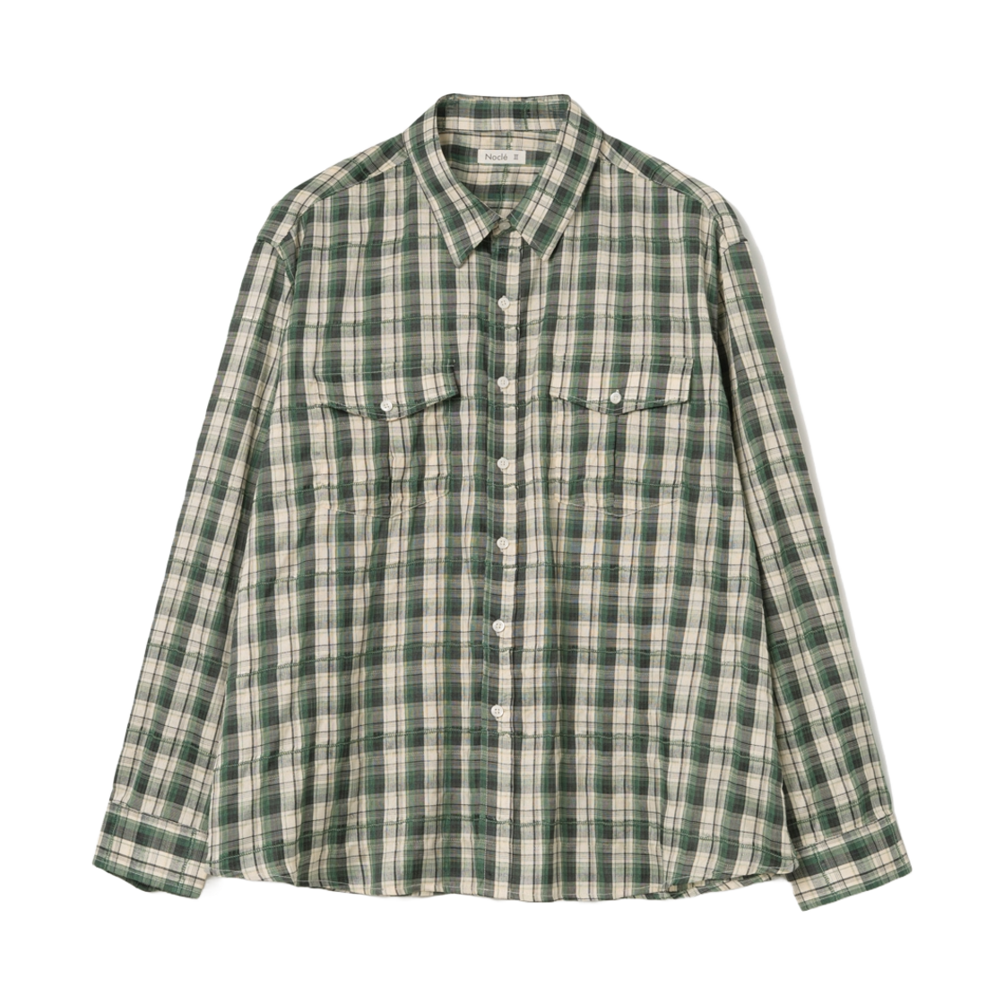 노클 헌터 체크 셔츠 V2 그린