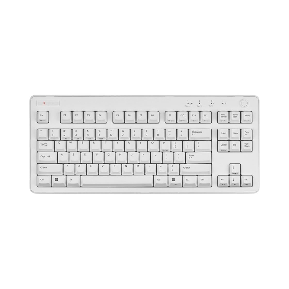 리얼 포스 R3TL BT 저소음 APC 영문 45g 키보드 화이트 (국내 정식 발매 제품)(Real Force R3TL BT Low Noise APC English 45g Keyboard White (Korean Ver.))