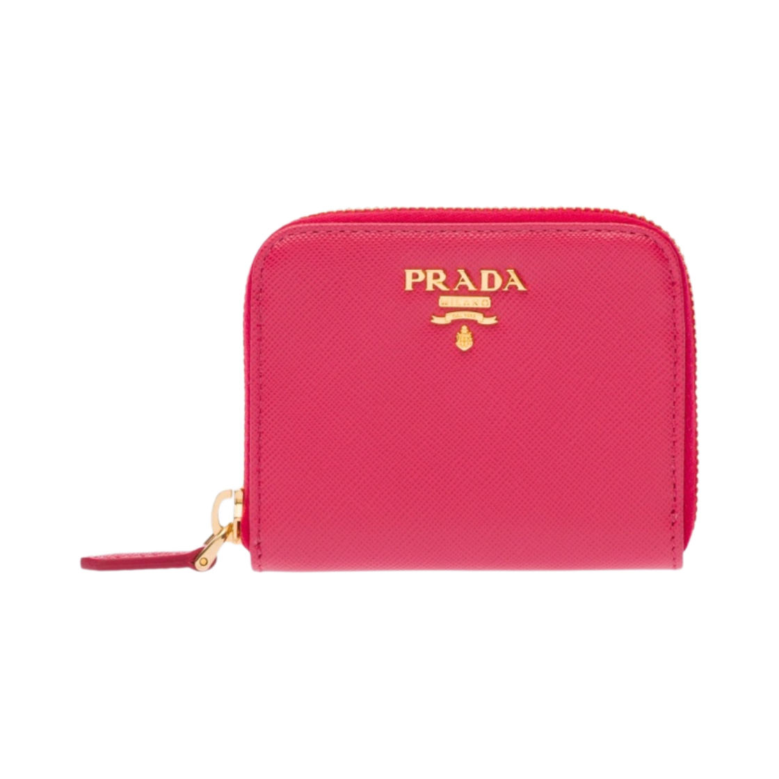 프라다 사피아노 레더 코인 퍼스 피오니 핑크