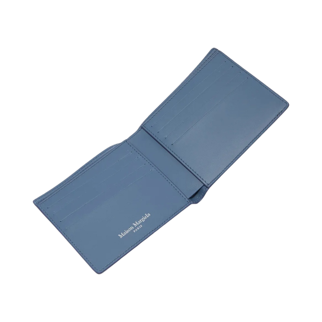 메종 마르지엘라 보빈 레더 반지갑 블루(Maison Margiela Bovine Leather Bi-Fold Wallet Blue) - 2