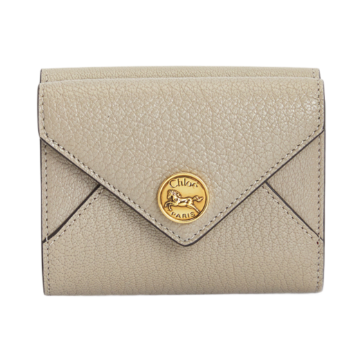 CH25SP543O9323W Chloe Envelope Short Wallet Motty Grey