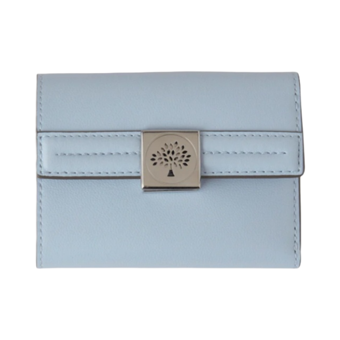 RL7894-587U804 Mulberry Micro Classic Grain Tree Tri-fold Poplin Blue