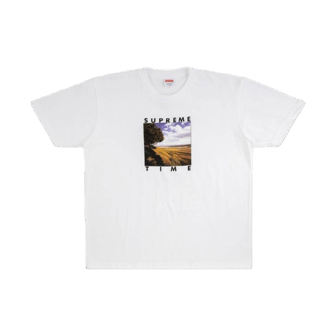 슈프림 타임 티셔츠 화이트 - 20SS(Supreme Time T-Shirt White - 20SS) - 1