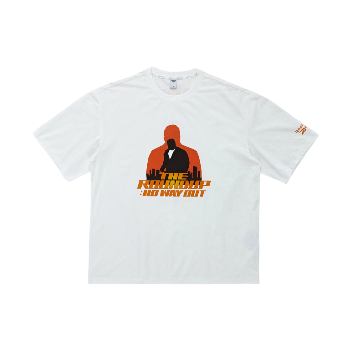 리복 범죄도시3 마석도 티셔츠 화이트(Reebok The Roundup: No Way Out Ma Seok-Do T-Shirt White)