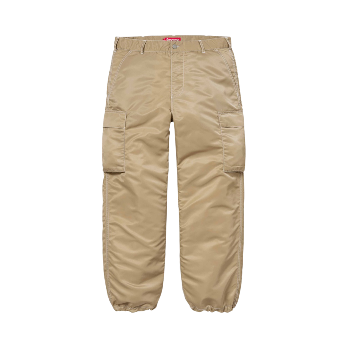 - Supreme Nylon Cargo Pant Tan - 24SS