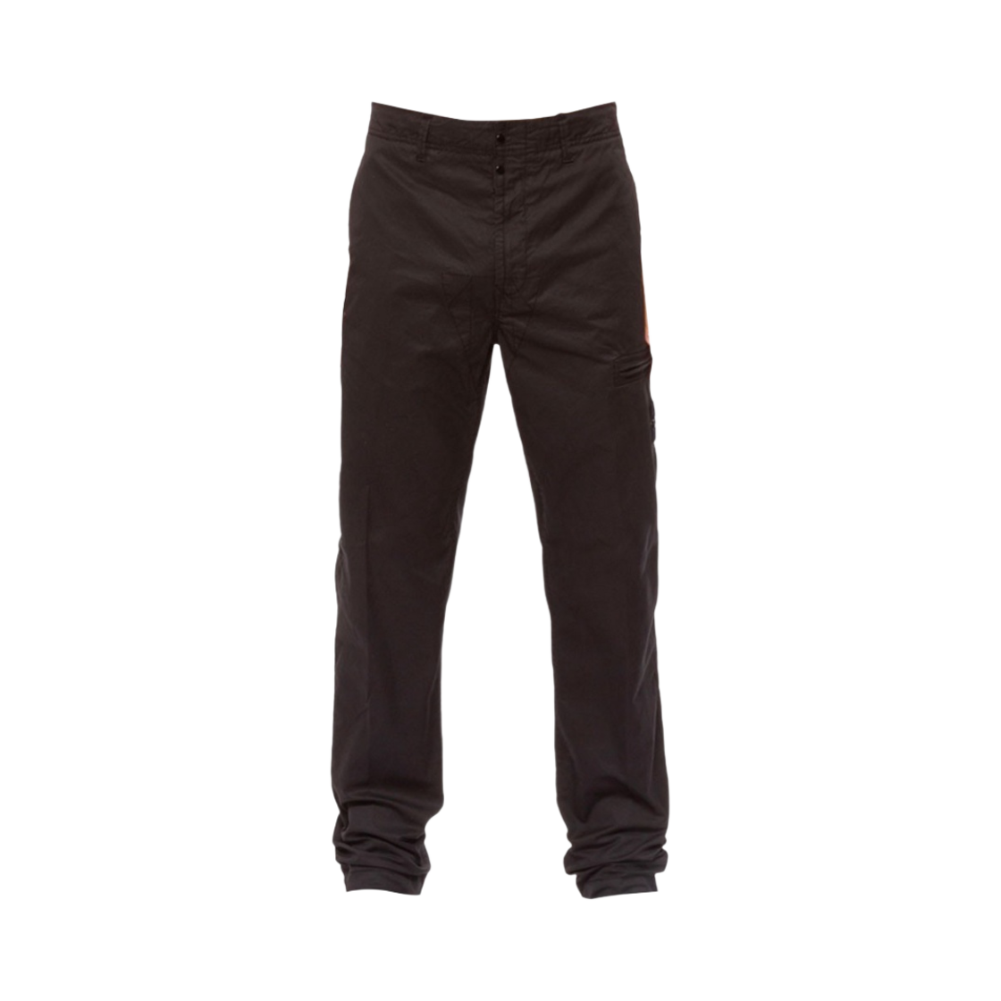 스톤 아일랜드 30110 스트레치 코튼 개버딘 가먼트 다이드 퍼티그 트라우저 블랙 - 22FW(Stone Island 30110 Stretch Cotton Gabardine Garment Dyed Fatigue Trousers Black - 22FW) - 1