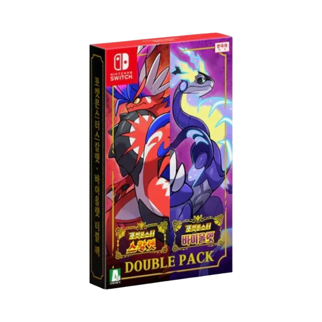 닌텐도 스위치 포켓몬스터 스칼렛 & 바이올렛 더블팩 (국내 정식 발매 제품)(Nintendo Switch Pokemon Scarlet & Violet Double Pack (Korean Ver.)) - 1