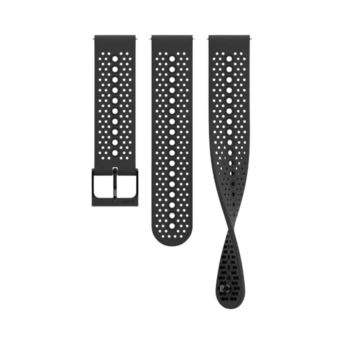 SS050691000 Suunto 22mm Athletic 1 Silicone Strap S & M Black