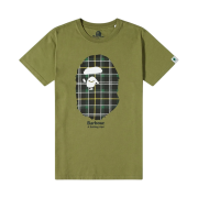 BAPE x Barbour T-Shirt Burnt Olive