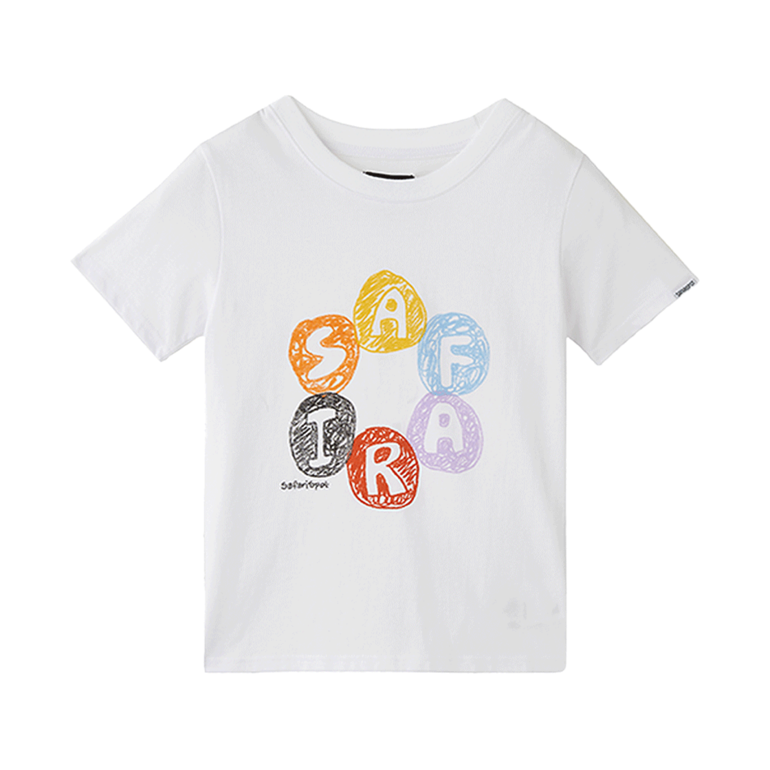 사파리스팟 두들 패드 티 화이트(Safarispot Doodle Pad Tee White) - 1