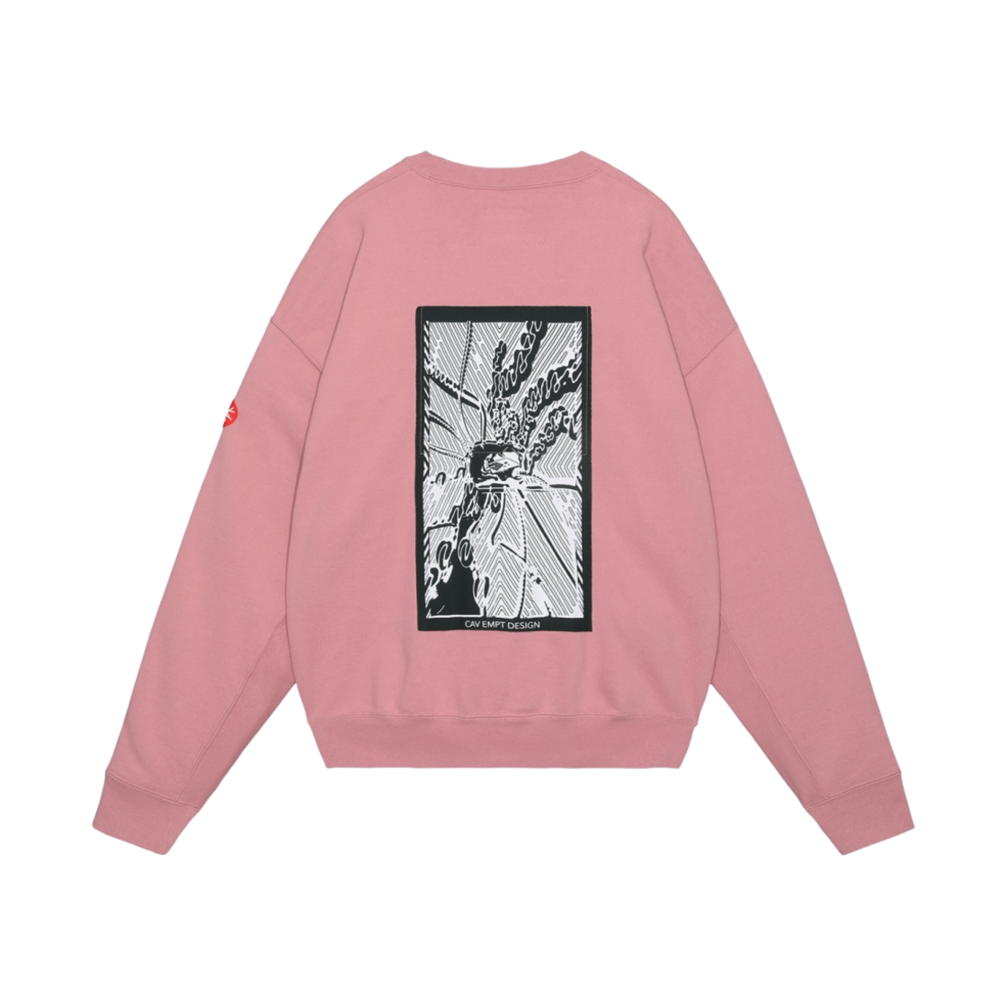 카브엠트 MD 델릴리움 크루넥 핑크 - 23FW(Cav Empt MD Delirium Crew Neck Pink - 23FW) - 2