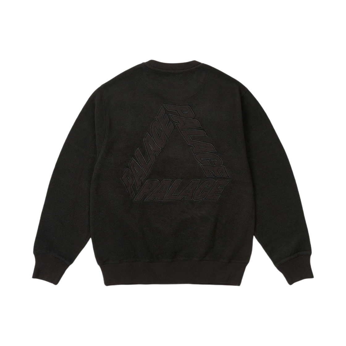 팔라스 리버스 P-3 크루 블랙 - 23FW(Palace Reverse P-3 Crew Black - 23FW)