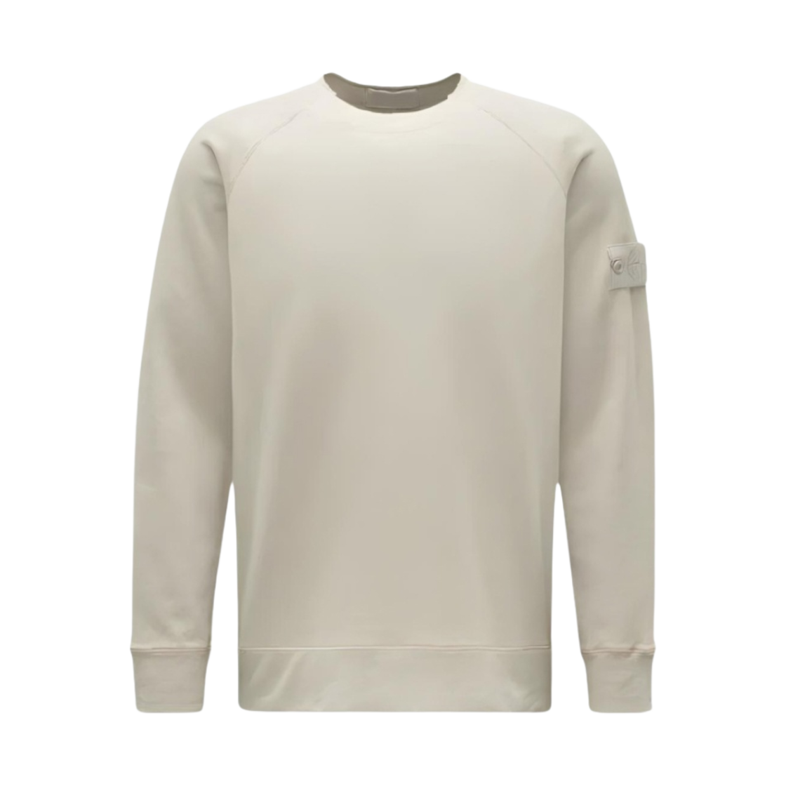 스톤 아일랜드 654F3 고스트 피스 크루넥 스웨트셔츠 베이지 - 24SS(Stone Island 654F3 Ghost Piece Crewneck Sweatshirt Beige - 24SS) - 1