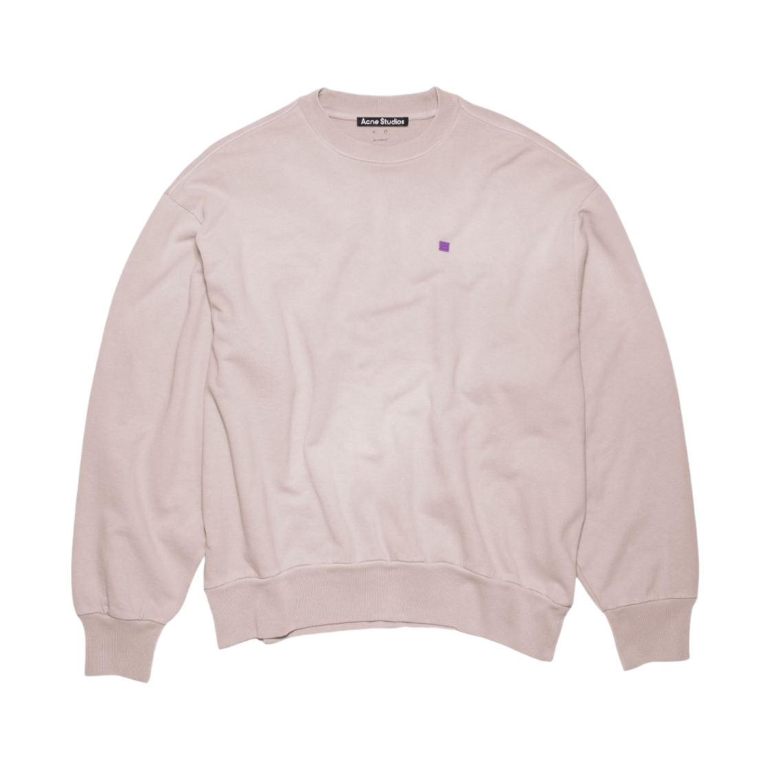 아크네 스튜디오 피아 크루넥 스웨트셔츠 더스티 베이지(Acne Studios Fiah Crewneck Sweatshirt Dusty Beige) - 1