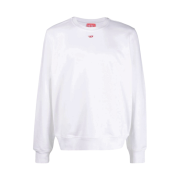 Diesel S-Ginn-D Sweatshirt White
