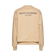 Wooyoungmi Cotton Back Logo Sweatshirt Beige - 23SS