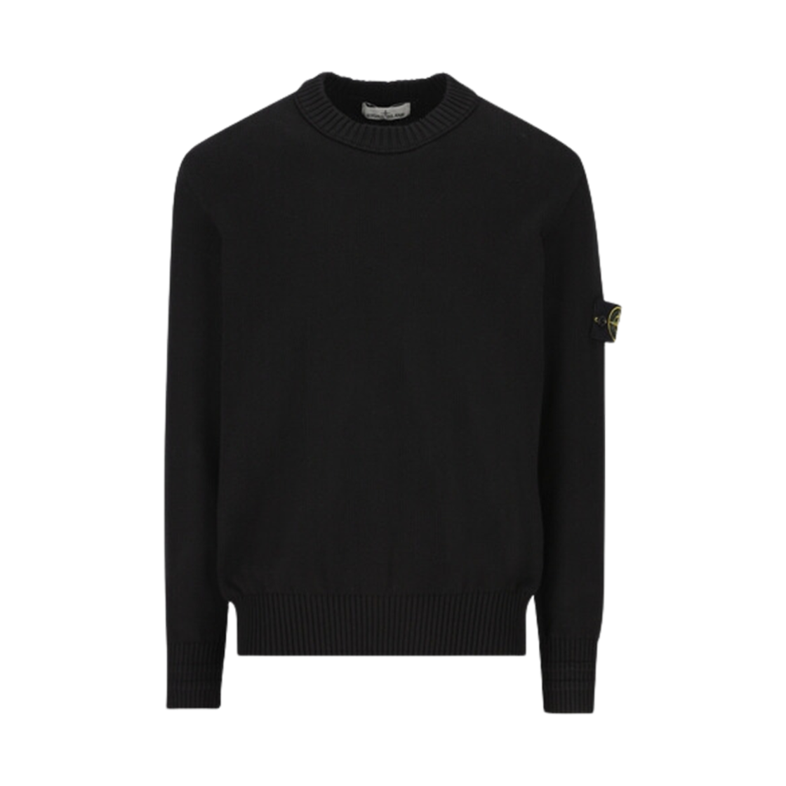 8115506A2-V0029 Stone Island 506A2 Maglia Knit Black - 24FW