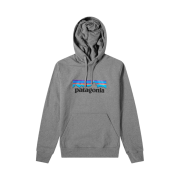 Patagonia P-6 Logo Resposibili-Hoody Grey