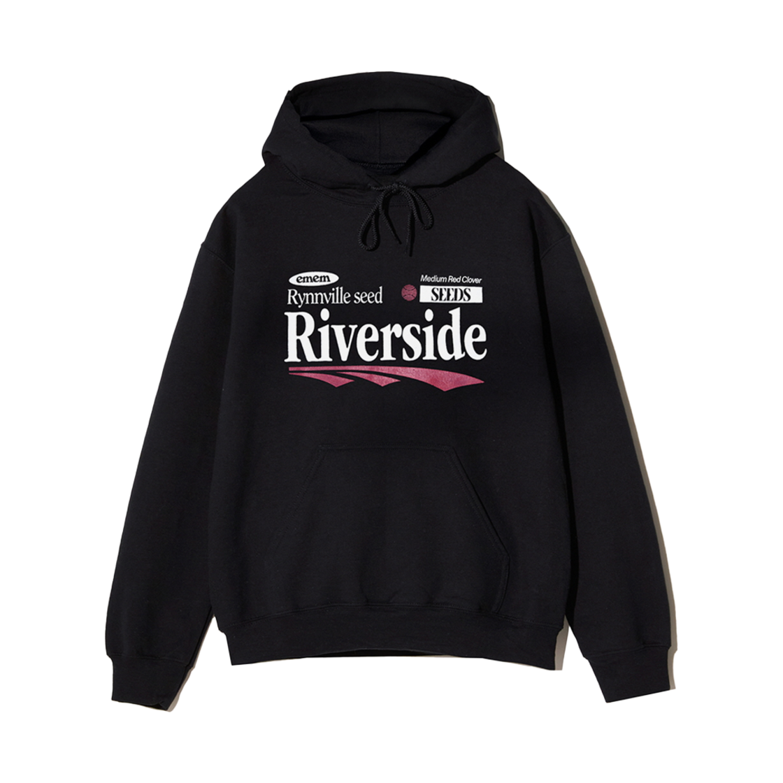 길단 X 이엠이엠 리버사이드 후디 블랙(Gildan X EMEM Riverside Hoodie Black)