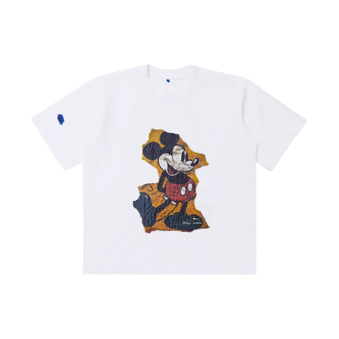 ★Ader Error x Diseny★Mickey Mouse T-Shirt 02 Off White★ Disney Mickey Mouse x Ader Error T-Shirt 02 Off White