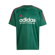 Adidas House of Tiro Nations Pack T-Shirt Dark Green Collegiate Burgundy Cloud White - KR Sizing