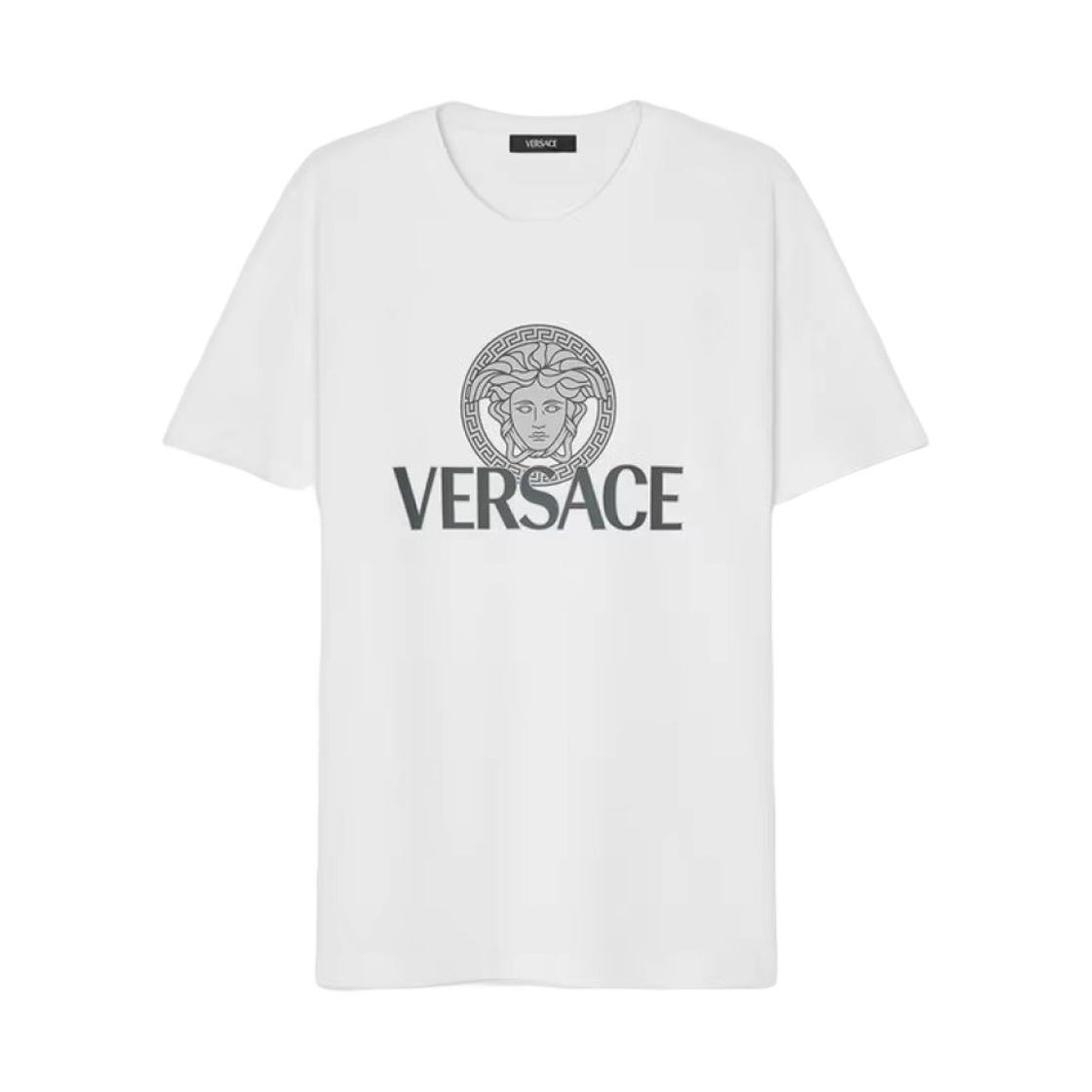 베르사체 메두사 로고 티셔츠 화이트(Versace Medusa Logo T-Shirt White)