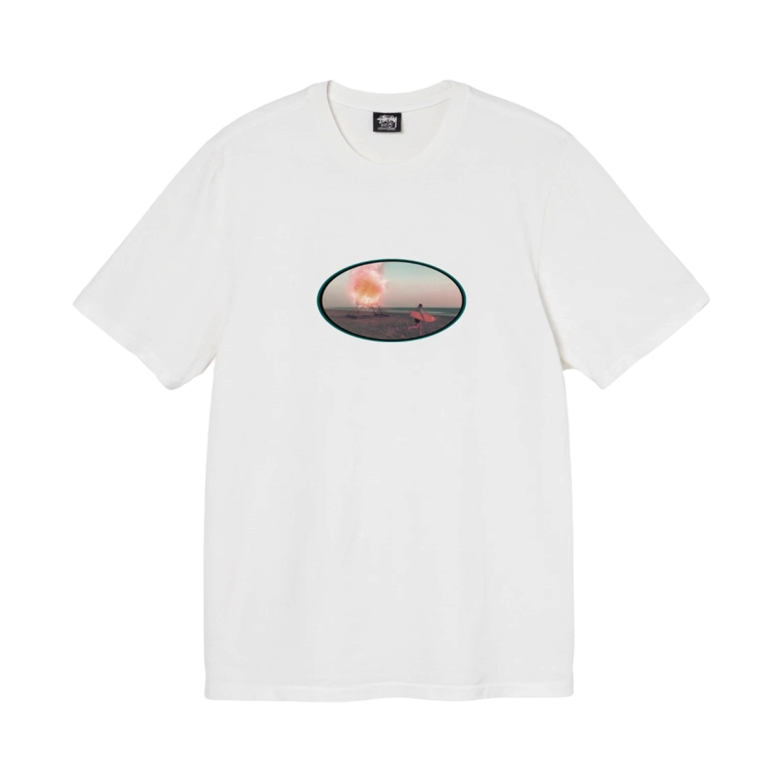 3903742 Stussy Gum Crush T-Shirt Natural
