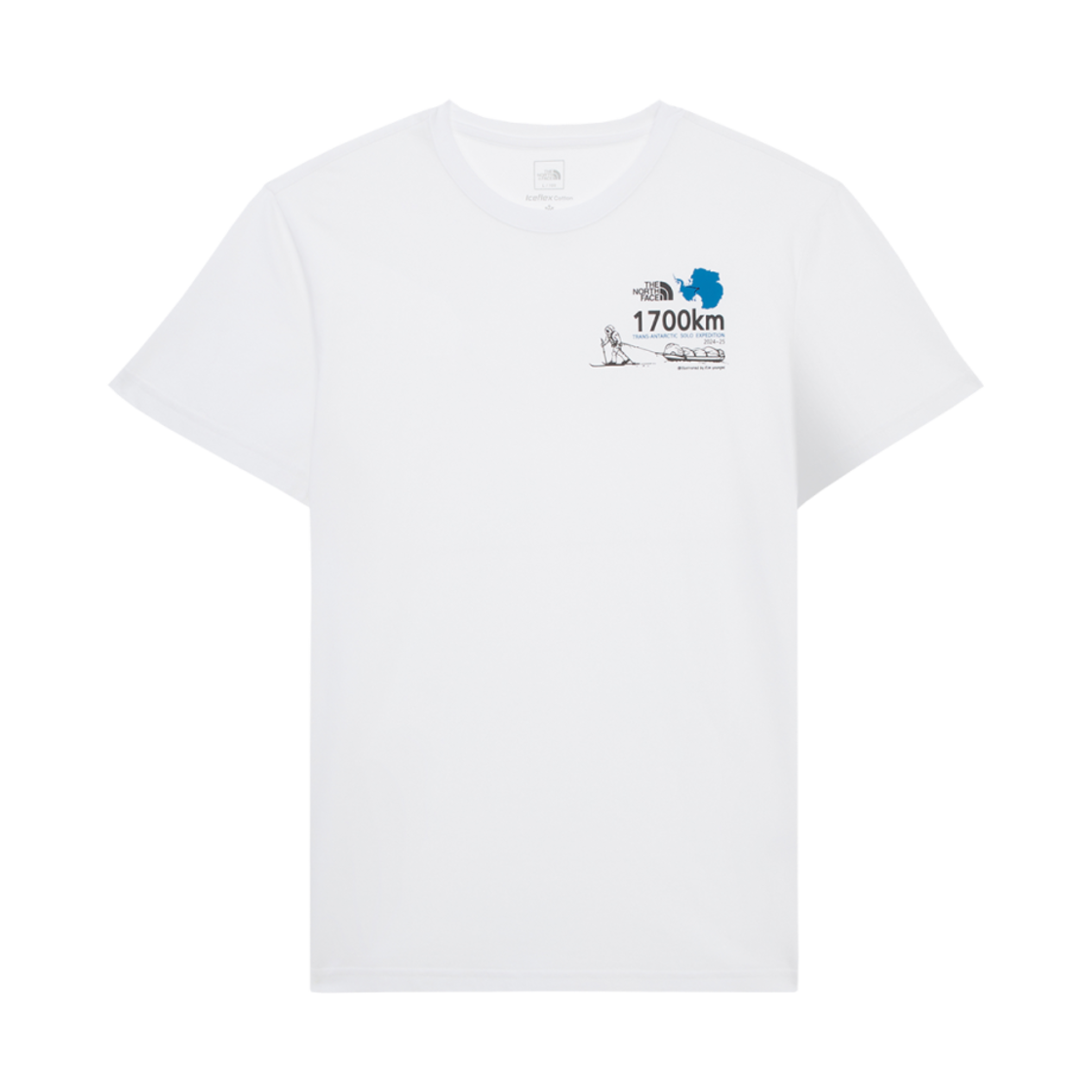 NT7UR56B The North Face Trans Antartic S/S Round T-Shirt 2 White - 25SS