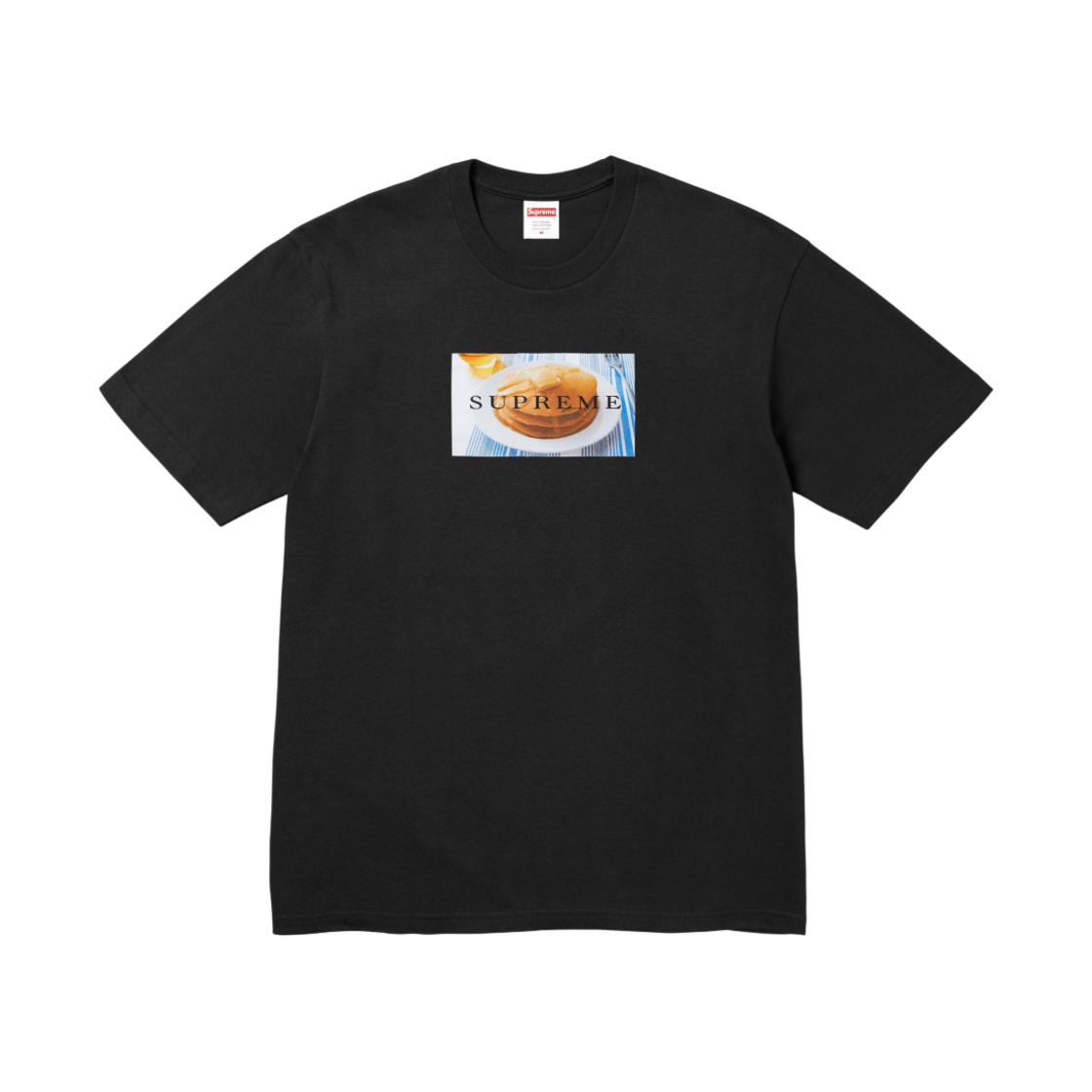 - Supreme Pancakes T-Shirt Black - 25SS