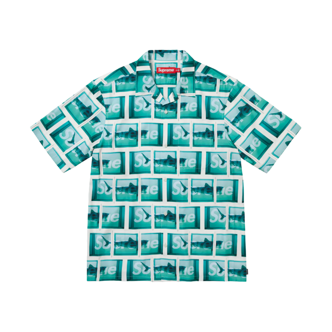 슈프림 x 데미안 허스트 숏슬리브 셔츠 화이트 - 25SS