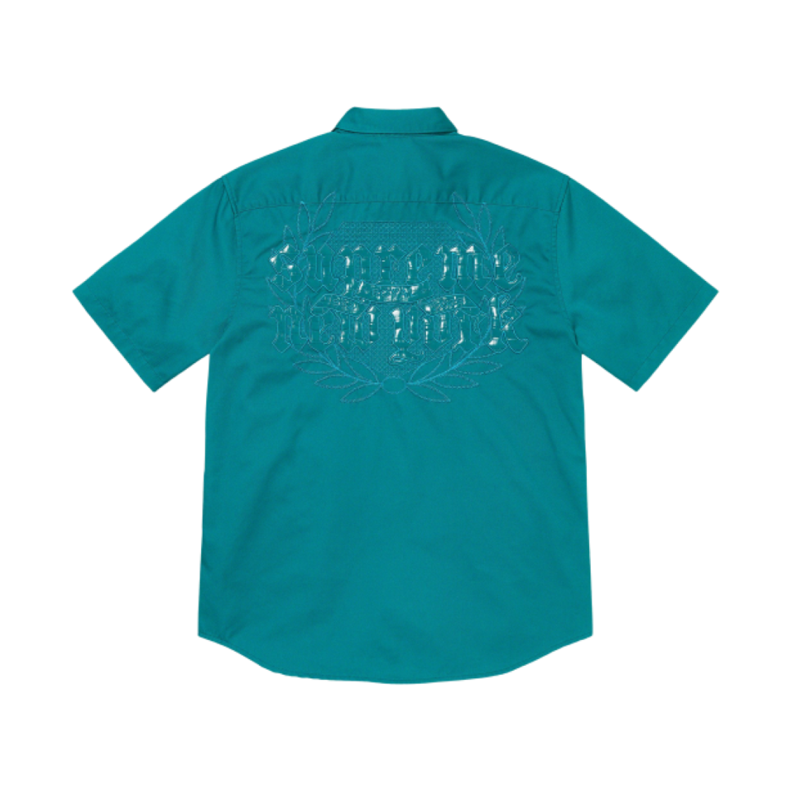 슈프림 크록 패치 숏슬리브 워크 셔츠 틸 - 23SS(Supreme Croc Patch S/S Work Shirt Teal - 23SS) - 2
