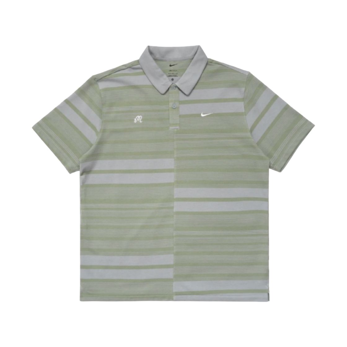 말본 골프 x 나이키 드라이핏 언스크립티드 폴로 미카 그린(Malbon Golf x Nike Dri-Fit Unscripted Polo Mica Green) - 1