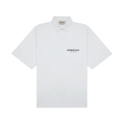 Essentials Short Sleeve Boxy Polo White - 20SS