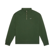 Nike NRG Solo Swoosh Heavy Weight BB Quarter Zip Top Fir White - US/EU