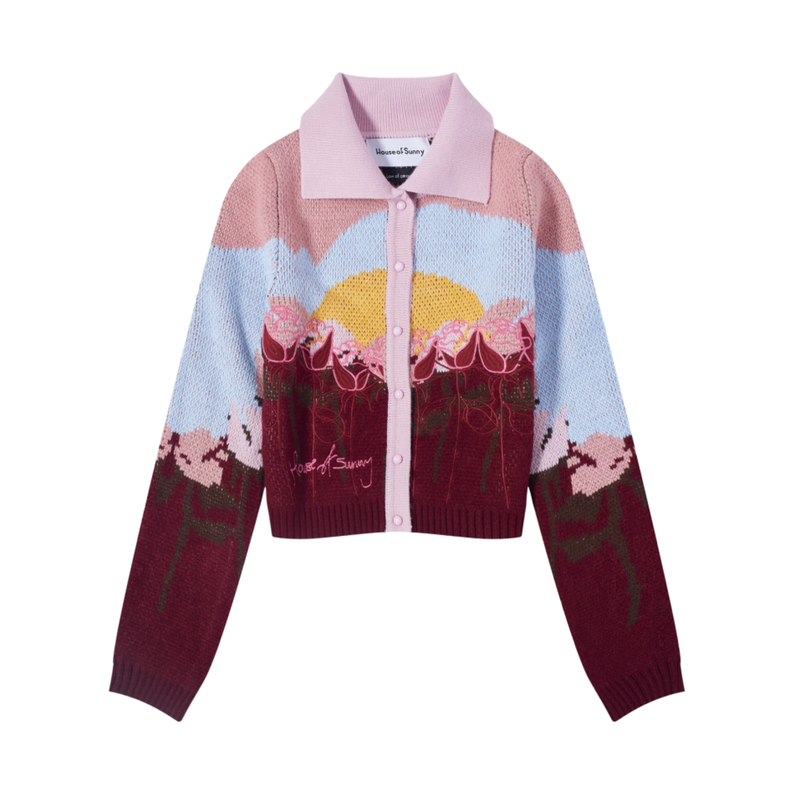 (W) 하우스 오브 써니 가든 오브 에덴 트리퍼 가디건 멀티((W) House of Sunny Garden of Eden Tripper Cardigan Multi)