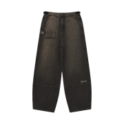 Karactor Wallet Denim Pants Vintage Black (with Card Wallet)