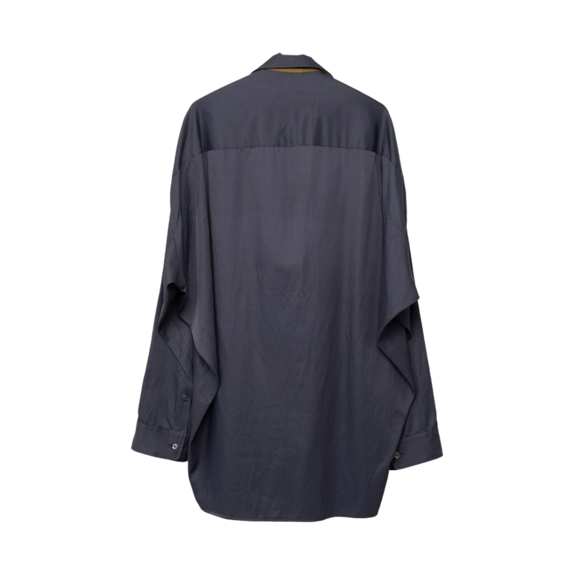 메종 미하라 야스히로 액세서리 믹스드 셔츠 다크 그레이(Maison Mihara Yasuhiro Accessories Mixed Shirt Dark Gray) - 2