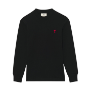 AMI de Coeur LS T-Shirt Black