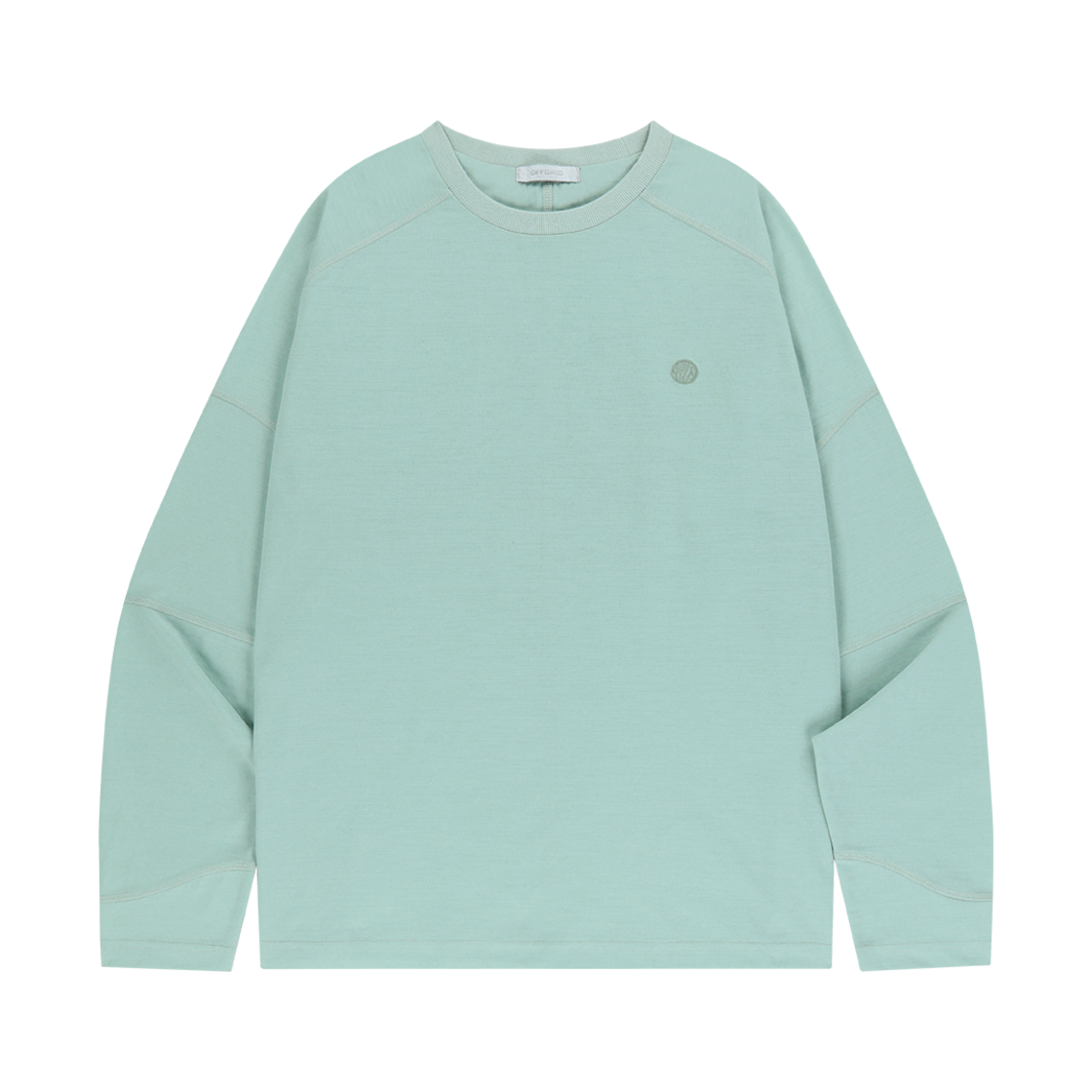 24Q3ODULT01LK OFFGRID Shield Graphic Sorona Raglan Long T-Shirt L/Khaki