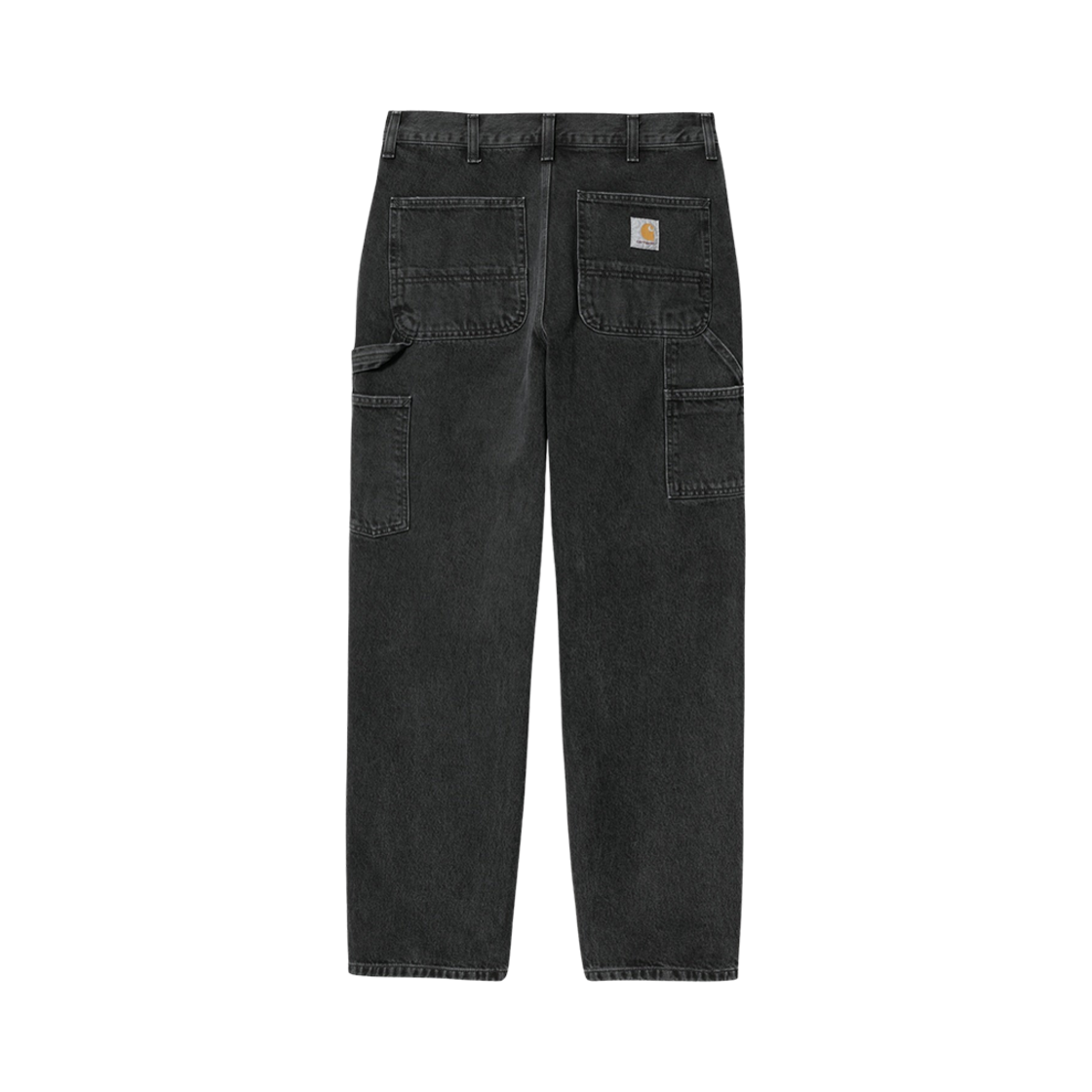 I032024-89-06 Carhartt WIP Smith Denim Single Knee Pants Black Stone Washed