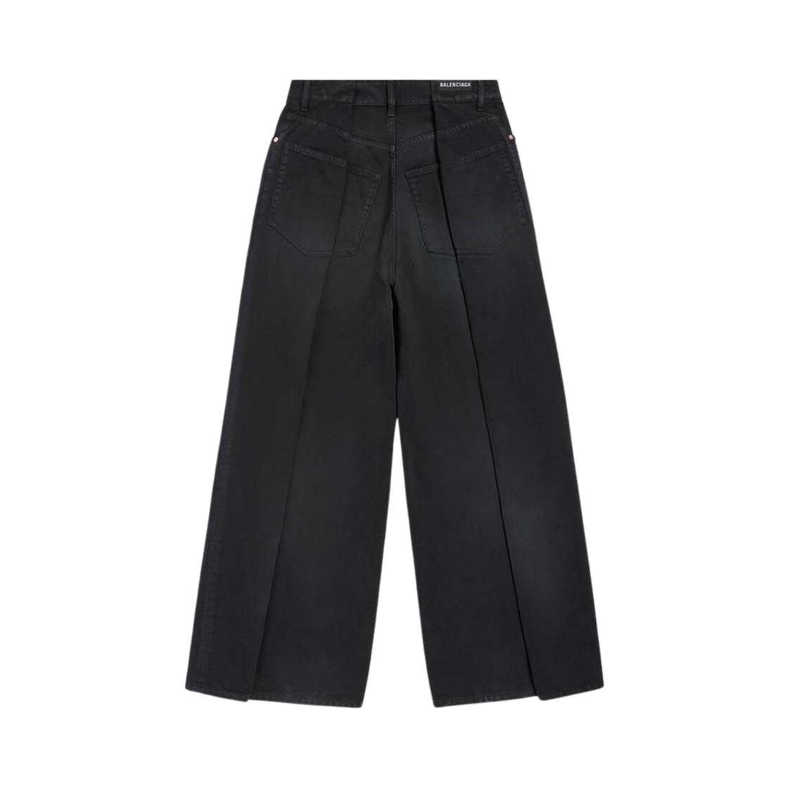 발렌시아가 더블 사이드 팬츠 블랙(Balenciaga Double Side Pants Black) - 2