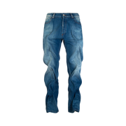 Y/Project Acid Wash Wire Jeans Navy Acid Wash - 21FW