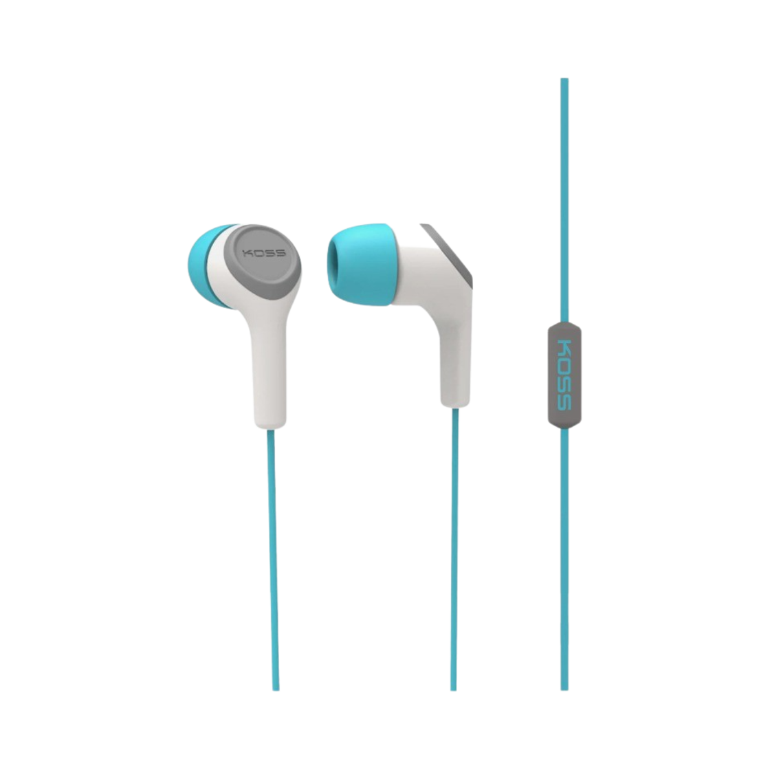 코스 KEB15i 이어폰 틸(Koss KEB15i Earphones Teal)