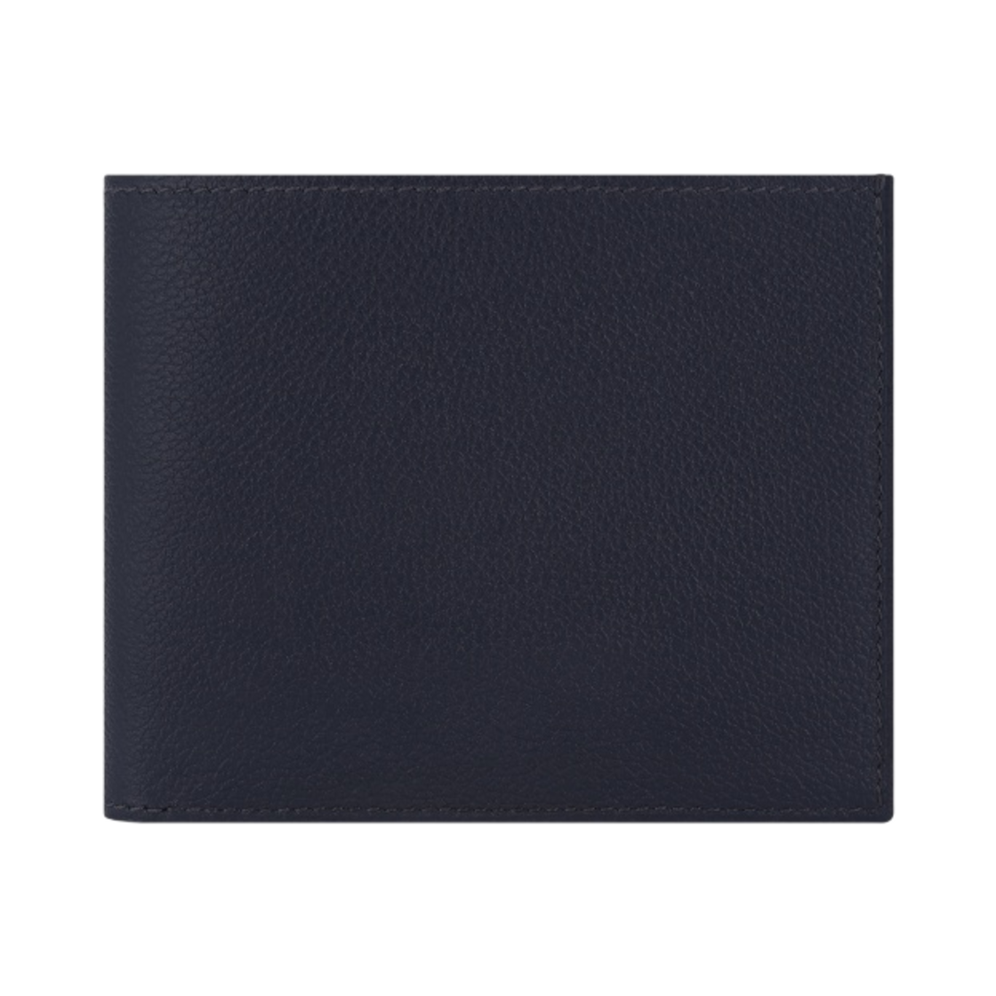H084202CAAA Hermes Citizen Twill Compact Wallet Evercolor & Bleu Nuit Vert Moyen Bleu Saphir