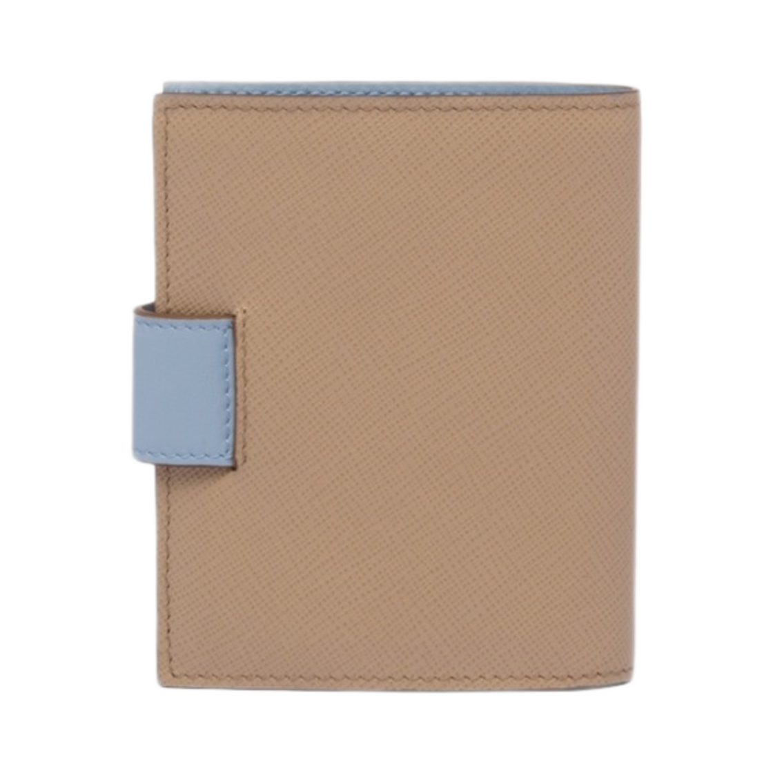 프라다 스몰 사피아노 레더 월렛 샌드 라이트 블루(Prada Small Saffiano Leather Wallet Sand Light Blue) - 3