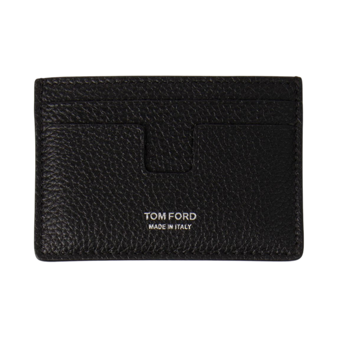 Y0232-LCL158S-1N001 Tom Ford Grained Leather Card Holder Black