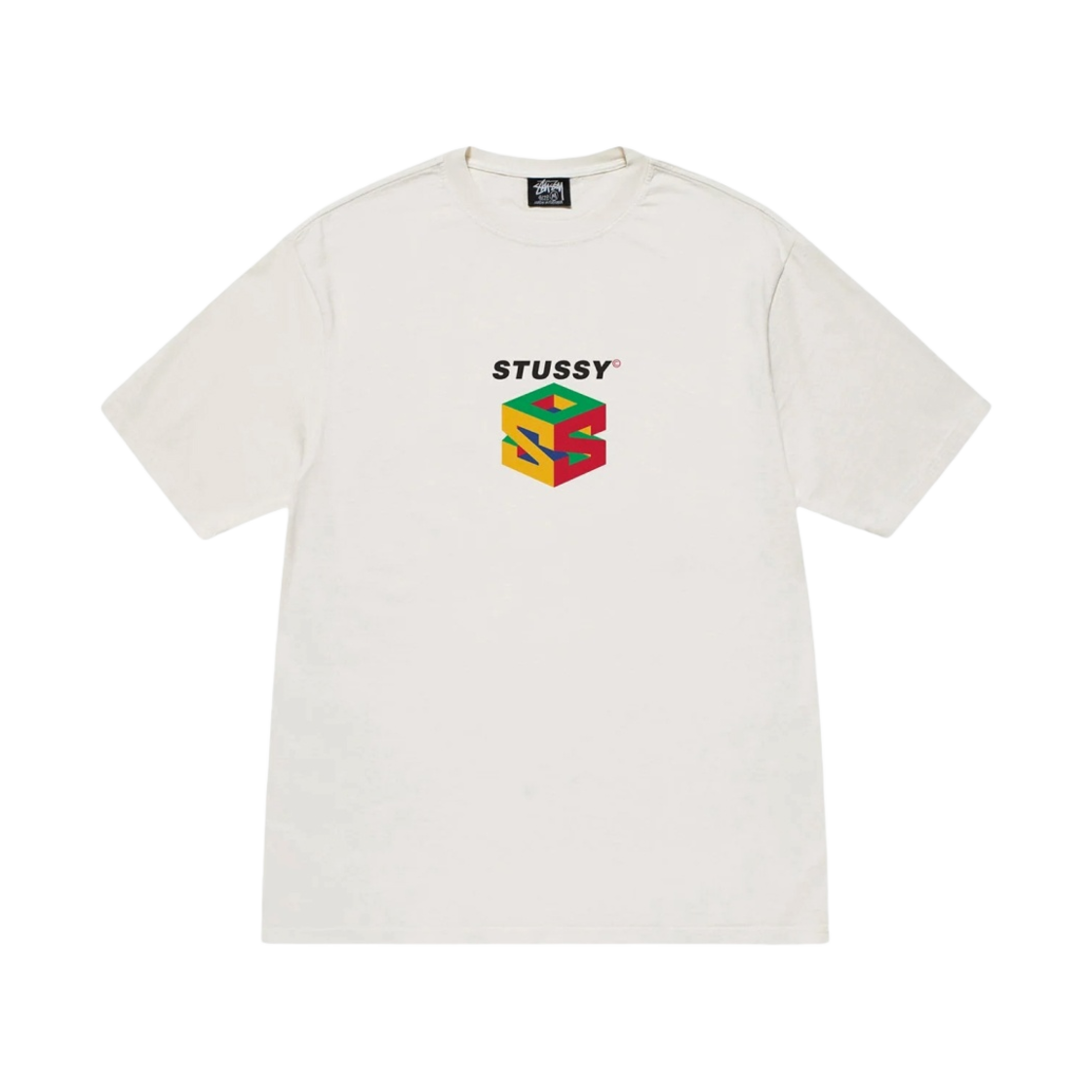 스투시 S64 피그먼트 다이드 티셔츠 내츄럴(Stussy S64 Pigment Dyed T-Shirt Natural) - 1