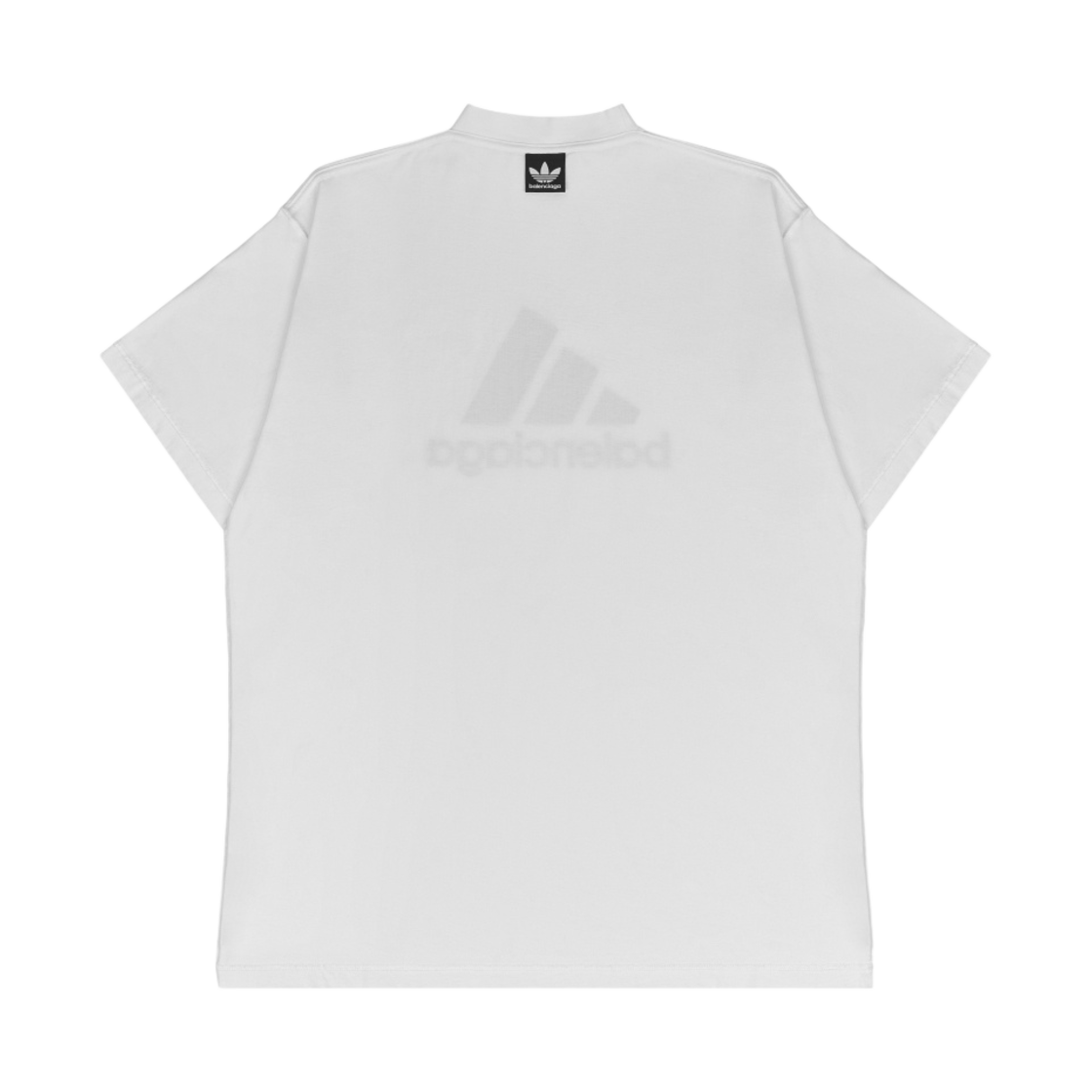 발렌시아가 x 아디다스 오버사이즈 티셔츠 화이트(Balenciaga x Adidas Oversized T-Shirt White) - 2